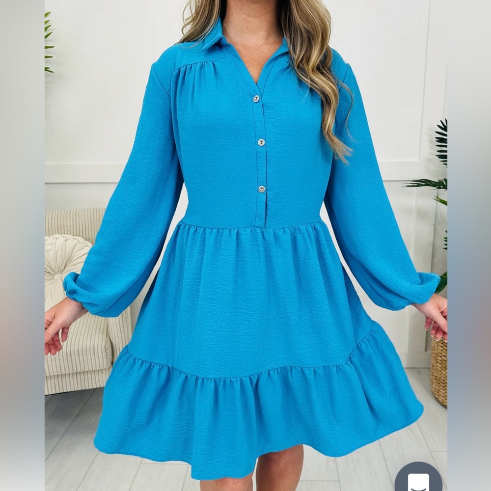 Sew in Love tiered lightweight dress